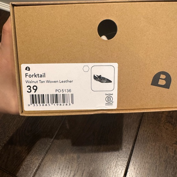 Bared Forktail walnut tan woven leather - Picture 6 of 7